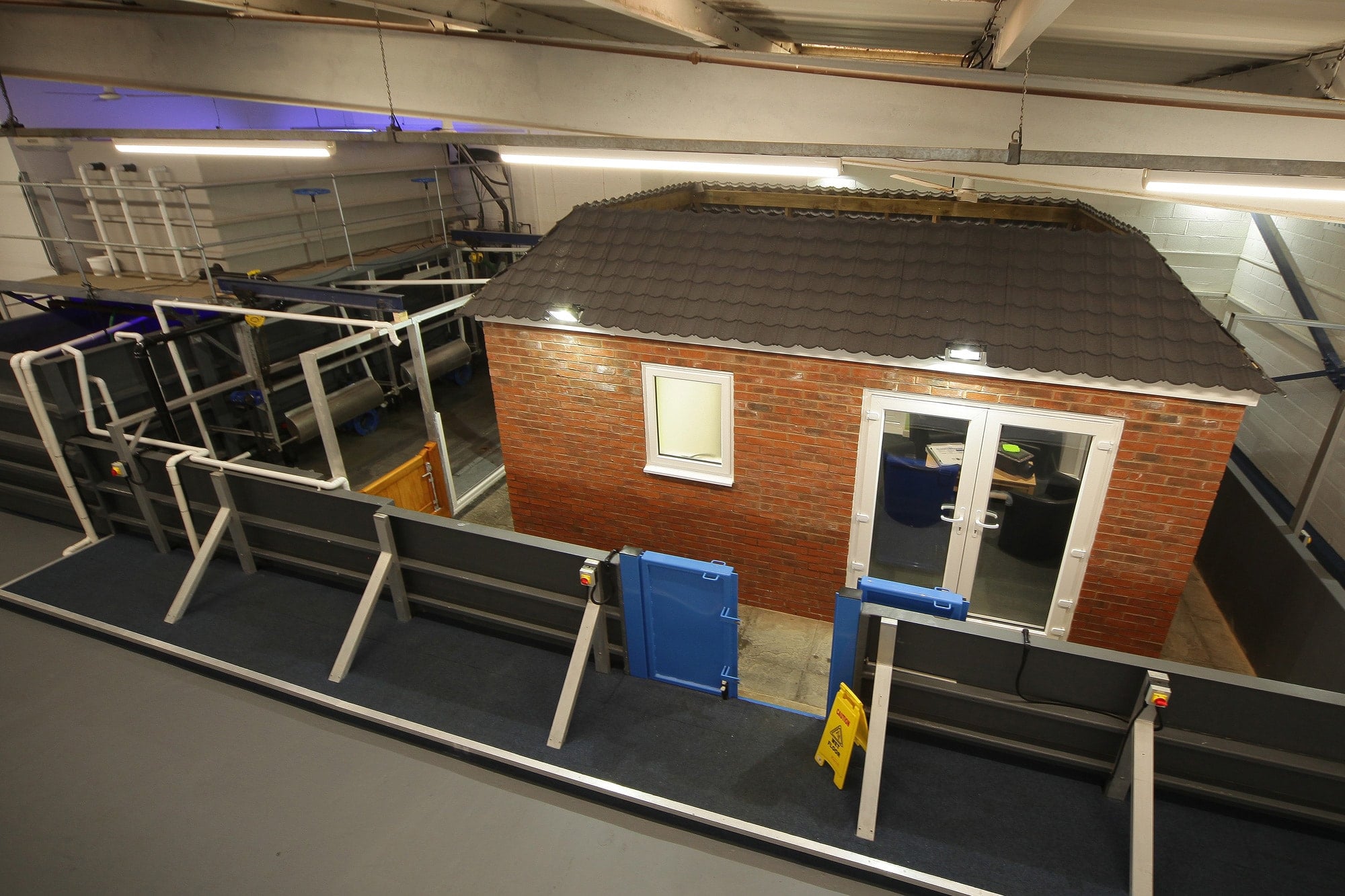 Barrier & French Door in Tank Room