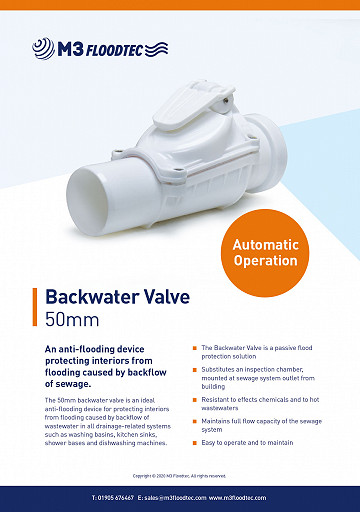 Backwater Valve Technical Document