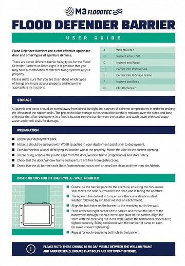 Barrier User Guide