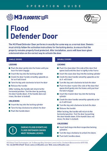 Door Operation Guide