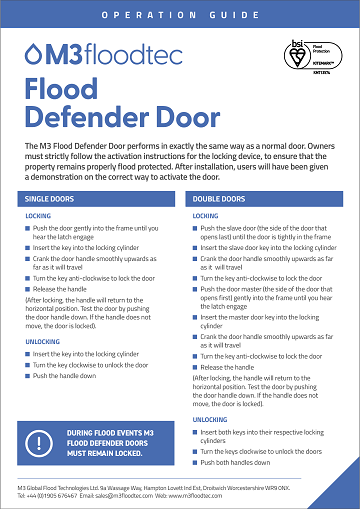 Door Operation Guide