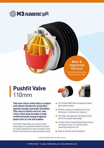 110 Pushfit Valve Technical Document