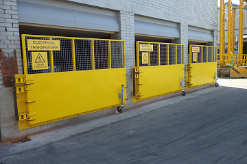 Sub Station Steel Gates