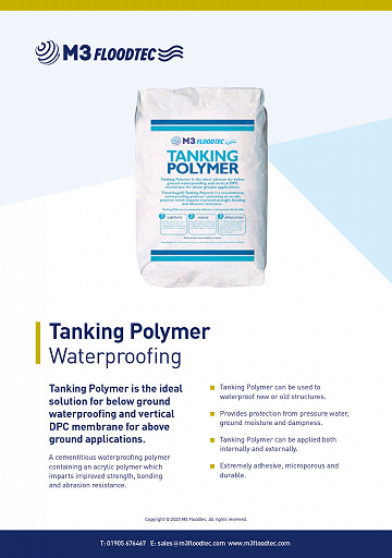 Tanking Polymer Technical Document