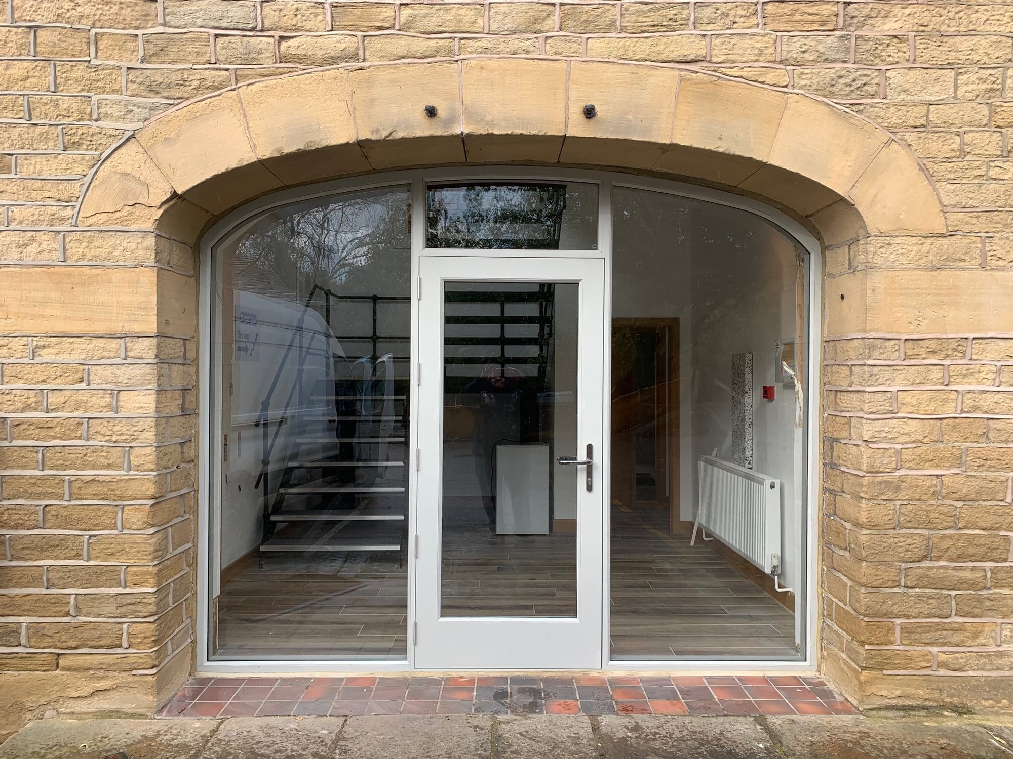 Timber Flood Door