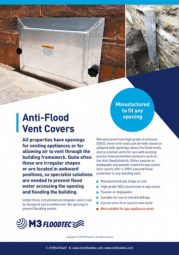 Vent Cover Technical Document