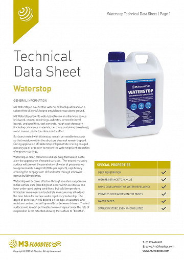 Waterstop Technical Data Sheet